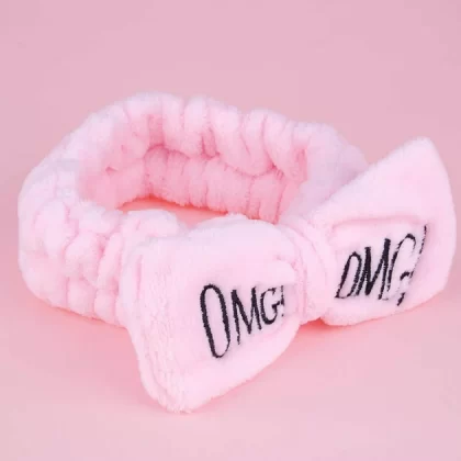 Косметична пов’язка OMG (ніжно-рожева)