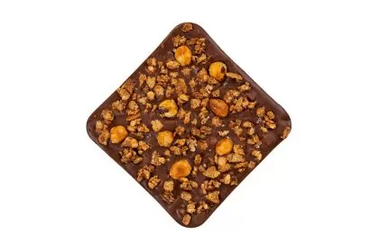 Молочный шоколад с соленой карамелью Молочний шоколад з солоною карамеллю 3