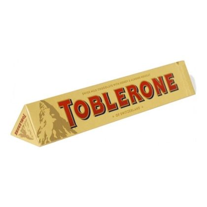 Швейцарський молочний шоколад TOBLERONE з медом та нугою 100 г