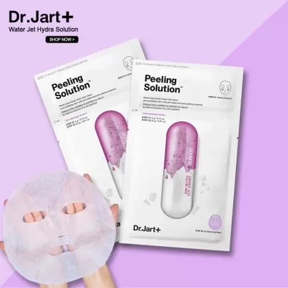Тканинна 2-х ступенева пілінг-маска Dr. Jart+ Dermask Ultra Jet Peeling Solution 3