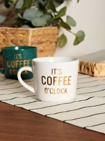 Чашка “It`s Coffee o`clock”