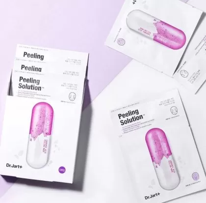 Тканинна 2-х ступенева пілінг-маска Dr. Jart+ Dermask Ultra Jet Peeling Solution