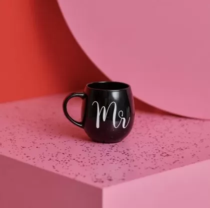 Чашка чорна Mr 380 мл