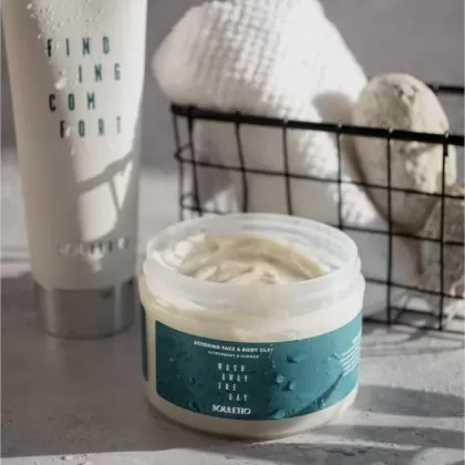 Маска для шкіри обличчя та тіла з глиною