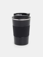Термостакан Coffee чорний 380 мл 12