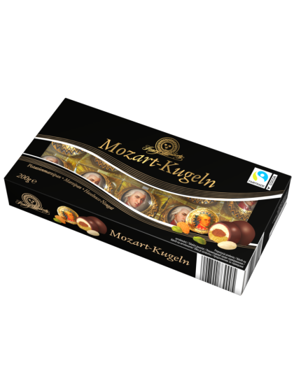 Цукерки “Mozart-Kugeln” з марципаном в чорному шоколаді 200 г