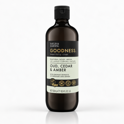 Гель для душу Baylis & Harding Goodness Oud, Cedar & Amber для чоловіків, 500 мл 3