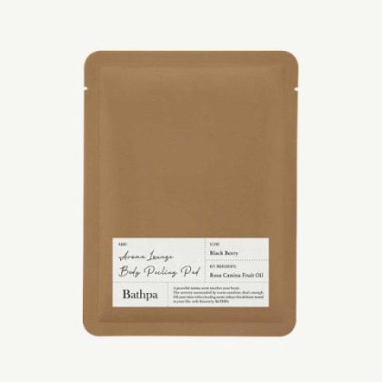 Пілінг-рукавичка для тіла Bathpa Aroma Lounge Body Peeling Pad-Black Berry 3