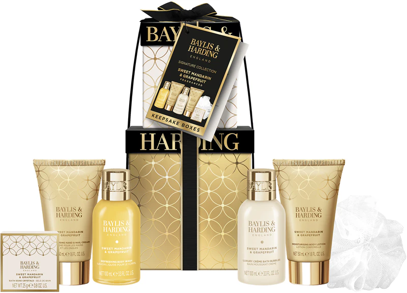 Подарунковий набір для жінок зі зволожуючим ефектом Baylis & Harding Sweet Mandarin & Grapefruit Подарунковий набір для жінок зі зволожуючим ефектом Baylis & Harding Sweet Mandarin & Grapefruit 6