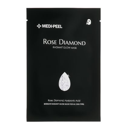 Тканинна маска з алмазною пудрою MEDI-PEEL Rose Diamond Radiant Glow Mask