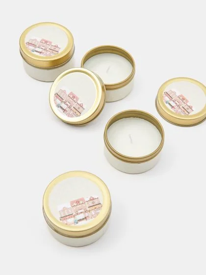 Свічки ароматичні “Winter Clementines” 4шт/набір 3