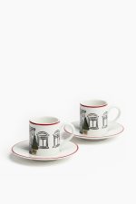 Набір чашок для еспресо Espresso Cup & Saucer 13