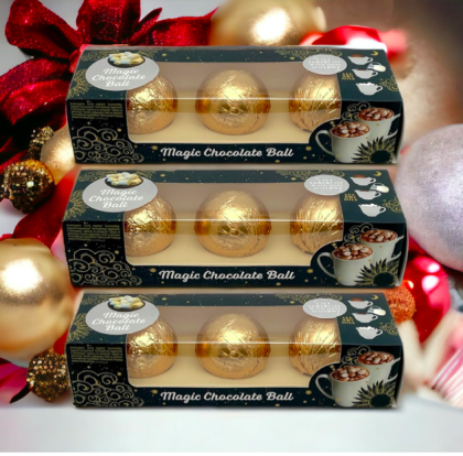 Кульки з темного шоколаду з маршмелоу Magic Chocolate Ball