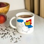 Чашка керамічна “Кааави” 450 мл 10