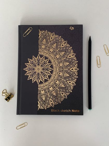 Блокнот Black Sketch Note А5, 64 арк.