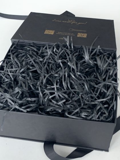 Наповнювач для коробок (чорний) 100 г 3