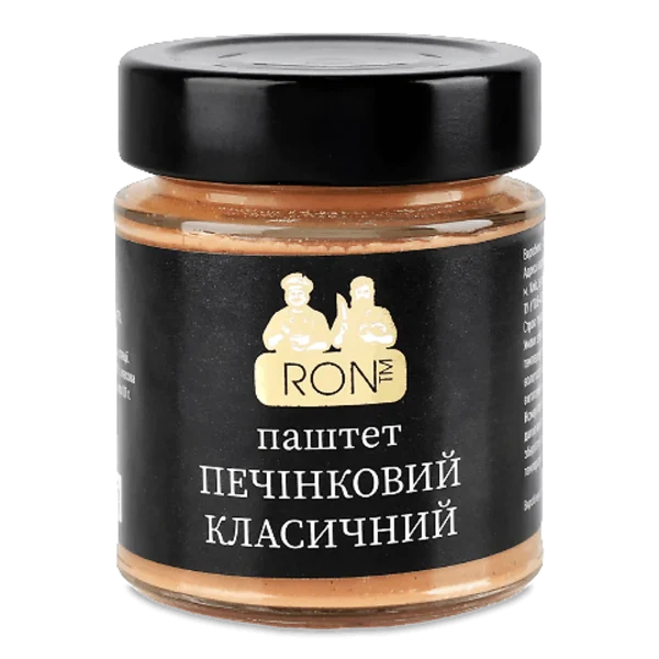 Паштет печінковий класичний RON 160 г 6