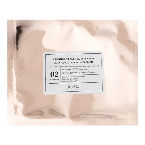 Тканинна маска для обличчя Заспокійлива Premium Dr. Althea Essential Skin Conditioner Silk Mask 6