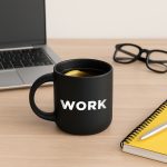 Чашка керамічна “Work” 400 мл 10