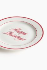 Тарілка порцелянова “Happy Holidays” 20 см Тарілка порцелянова “Happy Holidays” 20 см 13