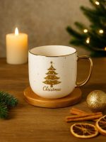 Чашка керамічна “Gold Christmas” 570 мл 11