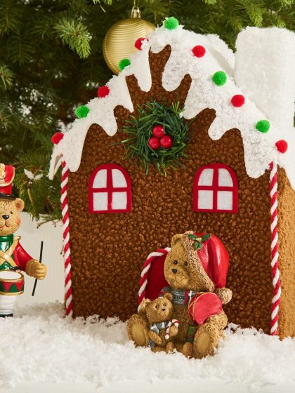 Різдвяна прикраса Ведмедик 10 см 3