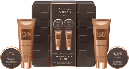 Чоловічий набір для тіла та гоління Baylis & Harding Black Pepper & Ginseng