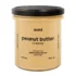 Арахісова паста кремова aumi peanut butter, 300 г у скляній банці з чорною кришкою