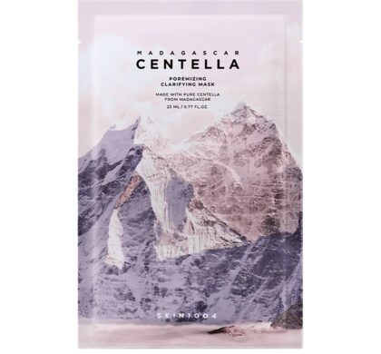 Тканинна маска Madagascar Centella Poremizing Clarifying Mask: саше із засніженою горою