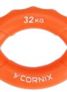 Еспандер CORNIX: помаранчеве силіконове кільце для кисті на 32 кг