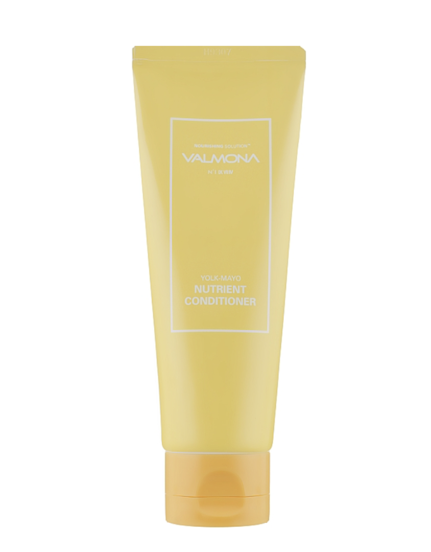 Кондиціонер для волосся VALMONA ЖИВЛЕННЯ Nourishing Solution: жовта туба з помаранчевою кришкою