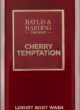 Гель для душу Baylis & Harding The Edit Cherry Temptation 400 мл: червона пляшка на білому тлі
