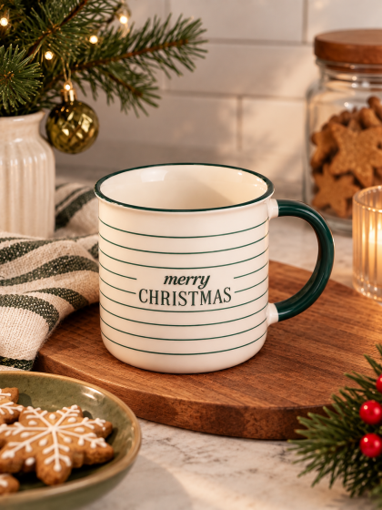 Чашка керамічна “Christmas Morning” 340 мл